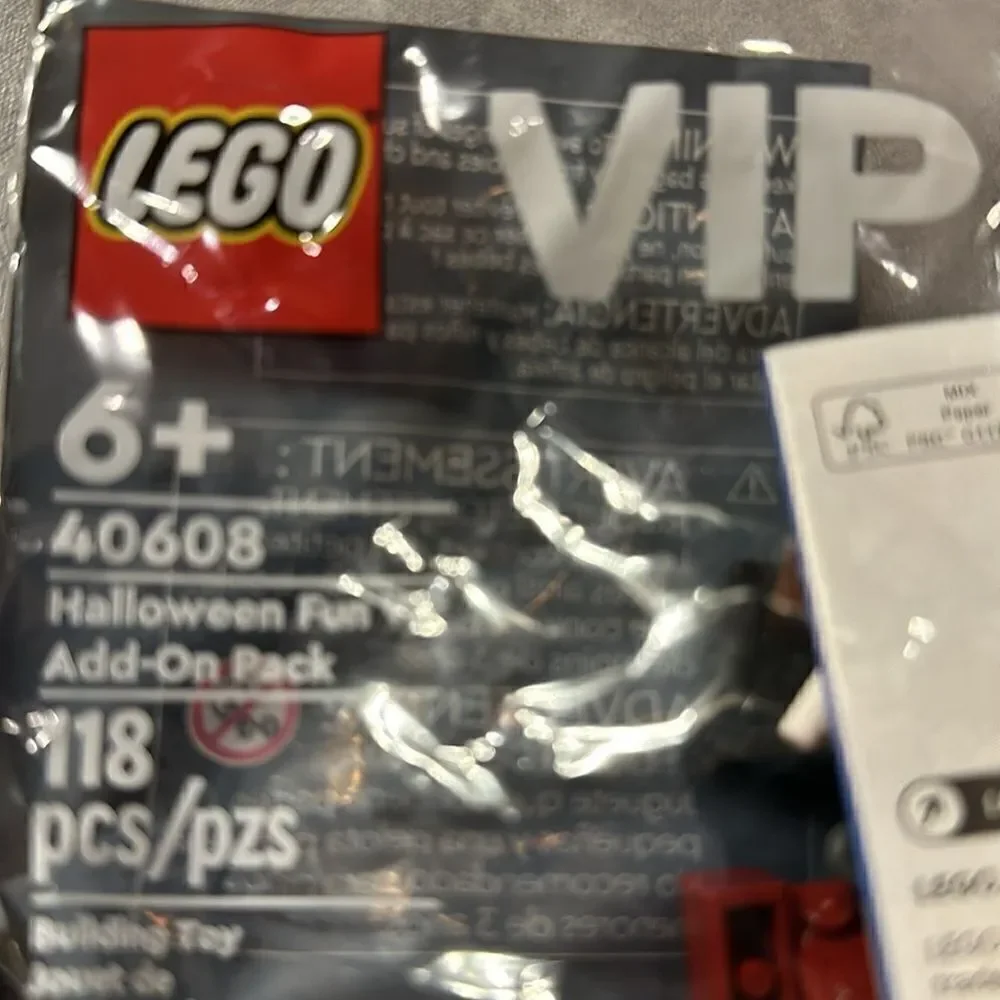 Lego Halloween Fun VIP Add On Pack 40608 NEW SEALED POLYBAG